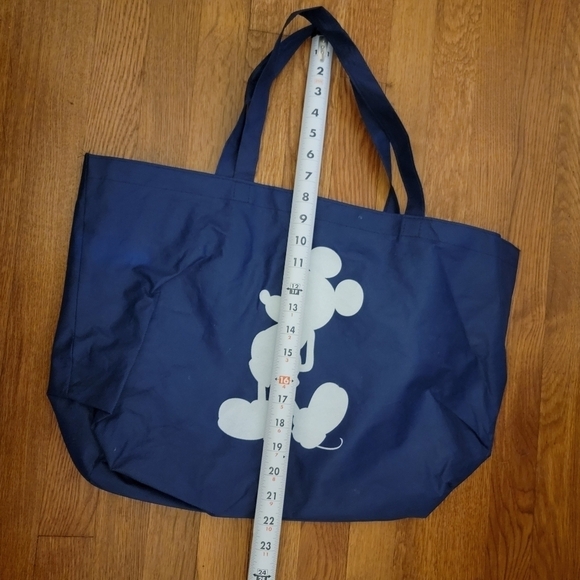 Disney Store Mickey Mouse Blue reusable large tote bag - Picture 4 of 9